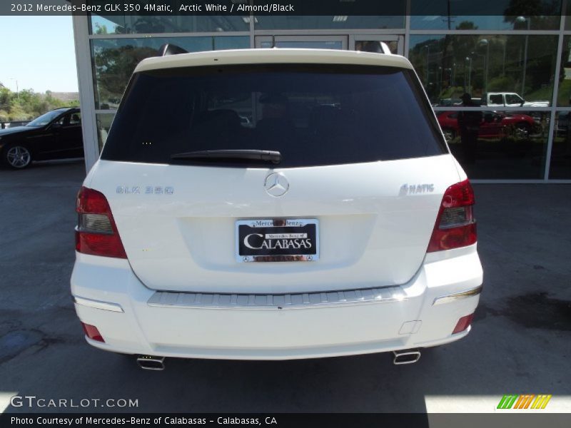 Arctic White / Almond/Black 2012 Mercedes-Benz GLK 350 4Matic