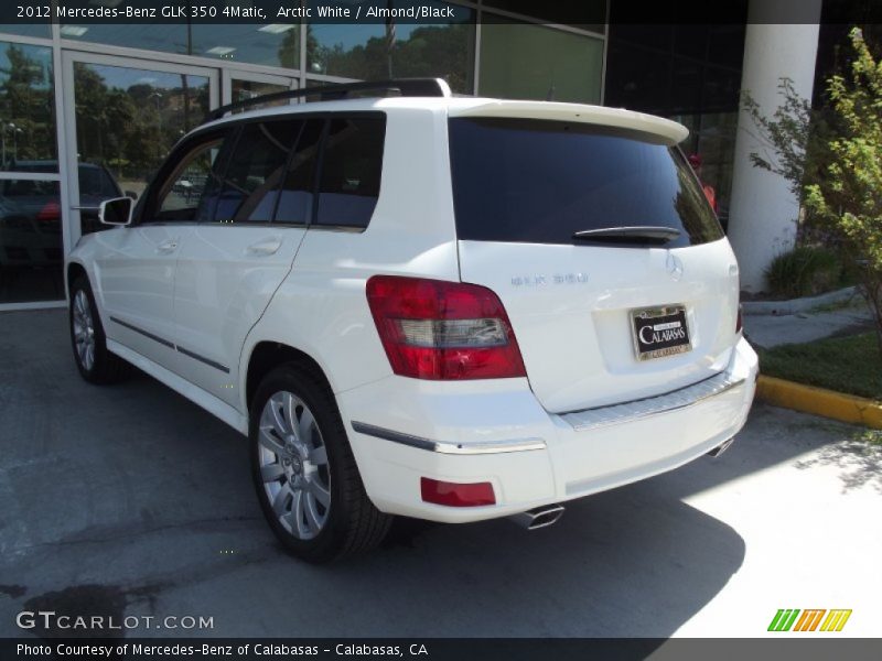 Arctic White / Almond/Black 2012 Mercedes-Benz GLK 350 4Matic