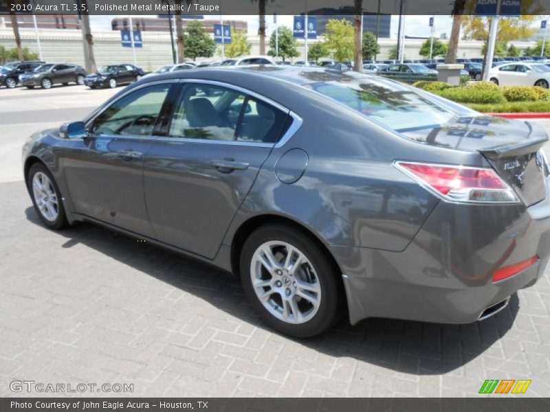 Polished Metal Metallic / Taupe 2010 Acura TL 3.5