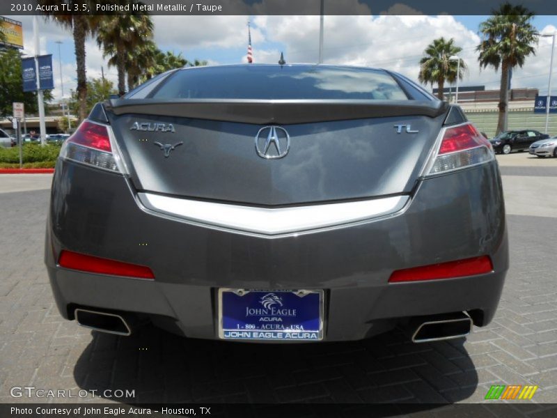 Polished Metal Metallic / Taupe 2010 Acura TL 3.5