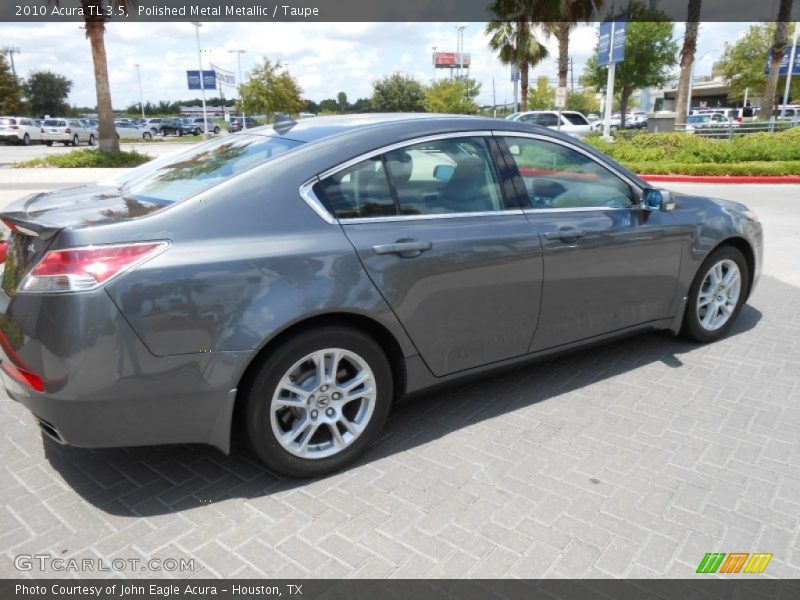 Polished Metal Metallic / Taupe 2010 Acura TL 3.5