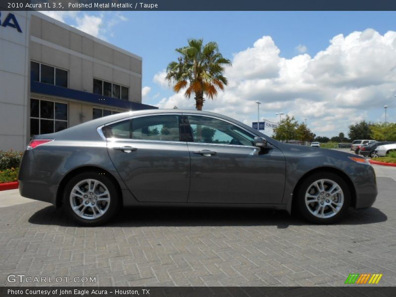 Polished Metal Metallic / Taupe 2010 Acura TL 3.5