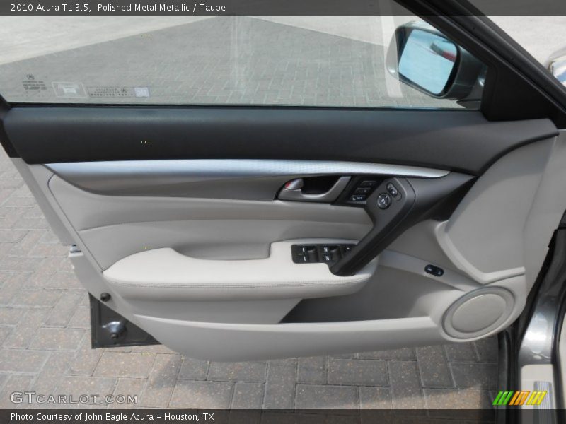 Polished Metal Metallic / Taupe 2010 Acura TL 3.5