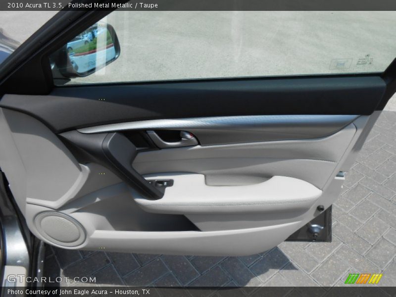 Polished Metal Metallic / Taupe 2010 Acura TL 3.5