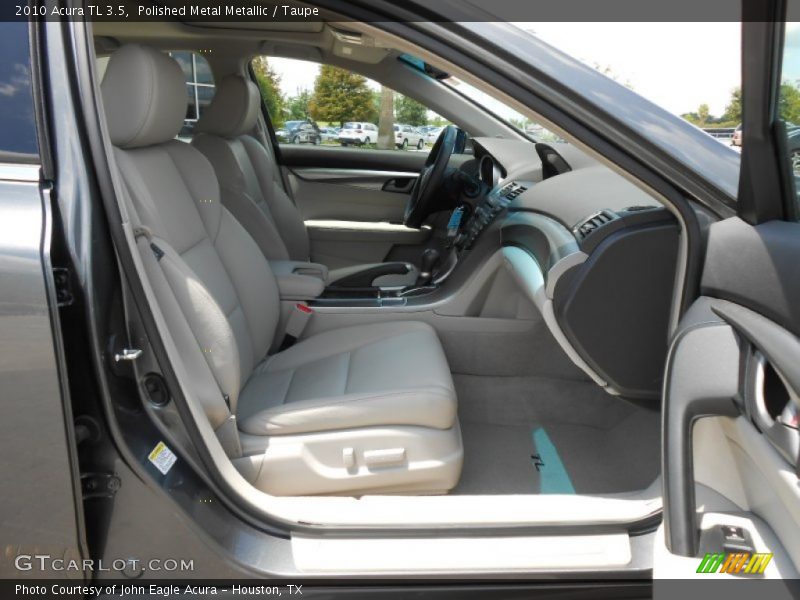 Polished Metal Metallic / Taupe 2010 Acura TL 3.5