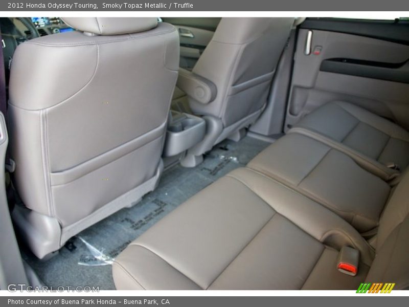 Smoky Topaz Metallic / Truffle 2012 Honda Odyssey Touring