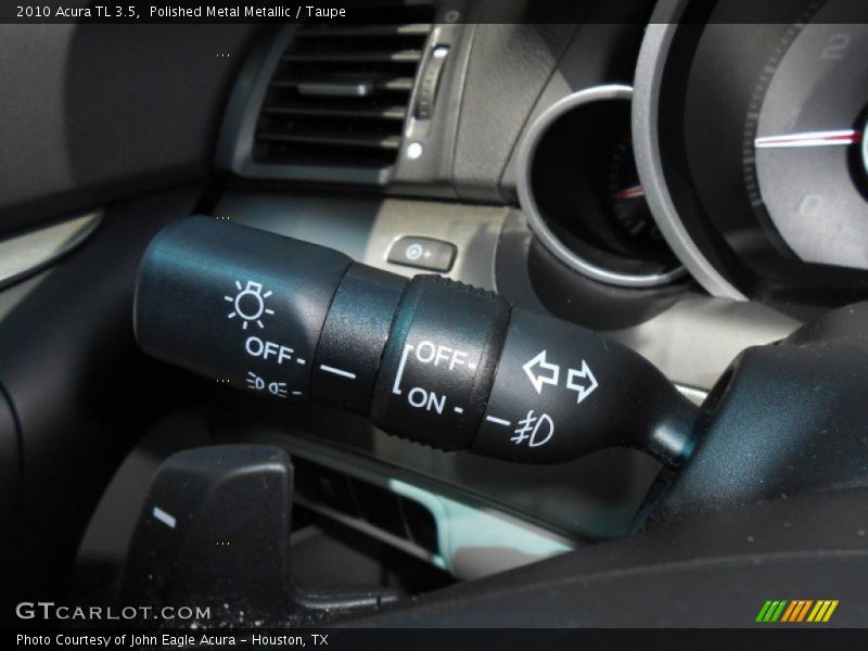 Polished Metal Metallic / Taupe 2010 Acura TL 3.5