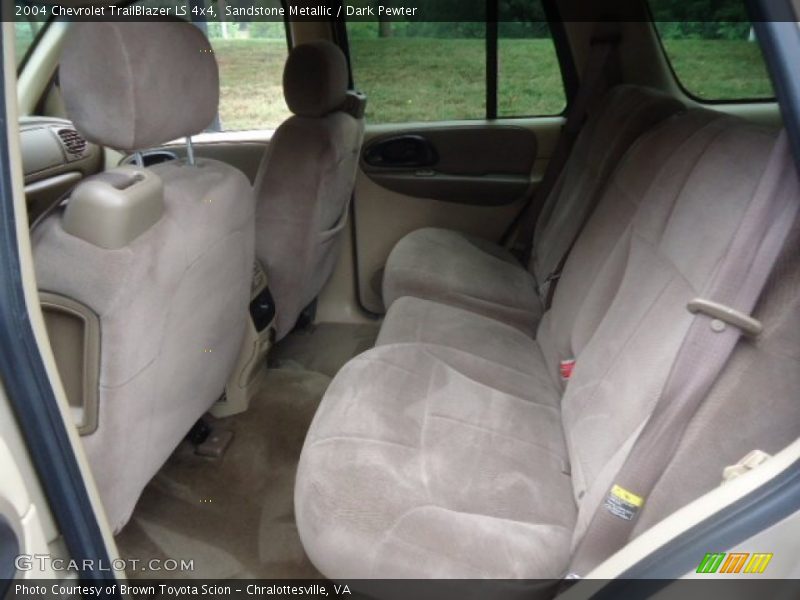 Sandstone Metallic / Dark Pewter 2004 Chevrolet TrailBlazer LS 4x4