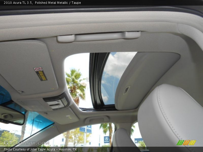 Polished Metal Metallic / Taupe 2010 Acura TL 3.5