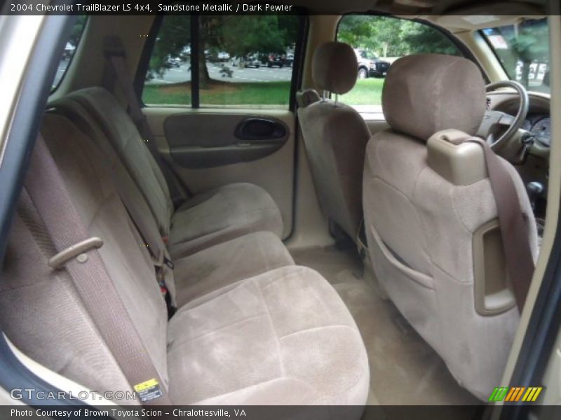 Sandstone Metallic / Dark Pewter 2004 Chevrolet TrailBlazer LS 4x4