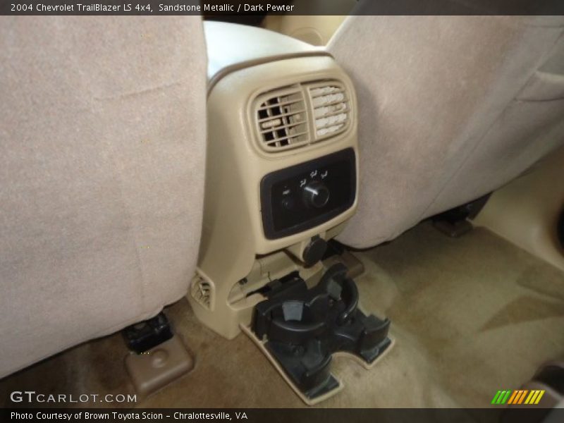 Sandstone Metallic / Dark Pewter 2004 Chevrolet TrailBlazer LS 4x4