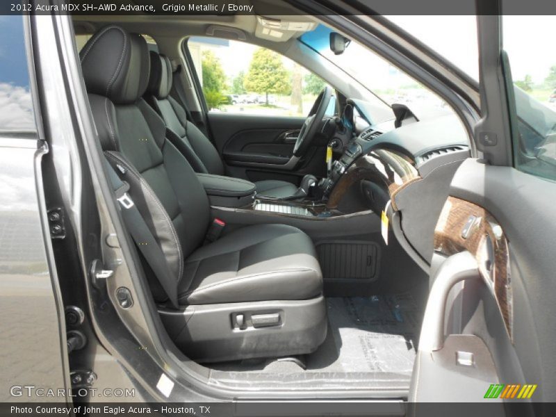 Grigio Metallic / Ebony 2012 Acura MDX SH-AWD Advance