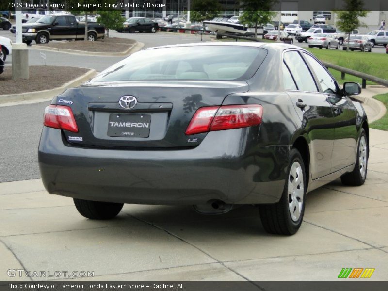 Magnetic Gray Metallic / Bisque 2009 Toyota Camry LE
