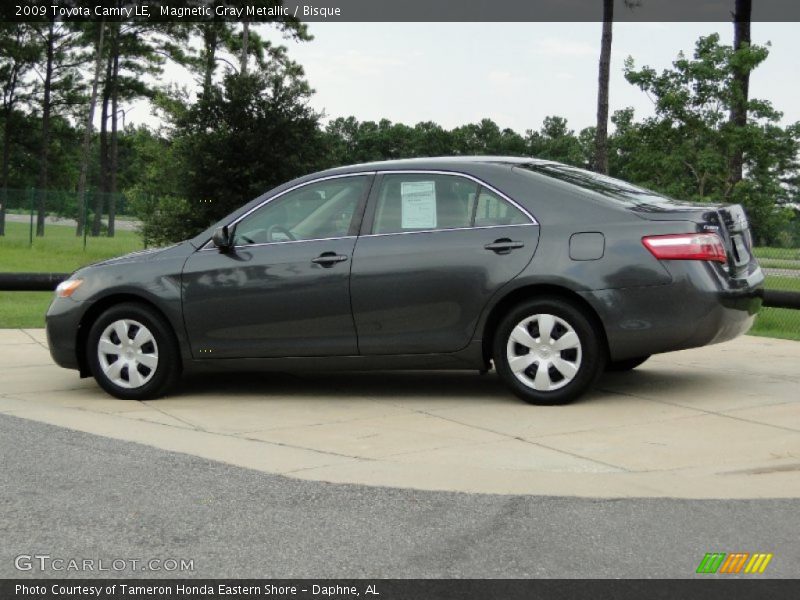 Magnetic Gray Metallic / Bisque 2009 Toyota Camry LE