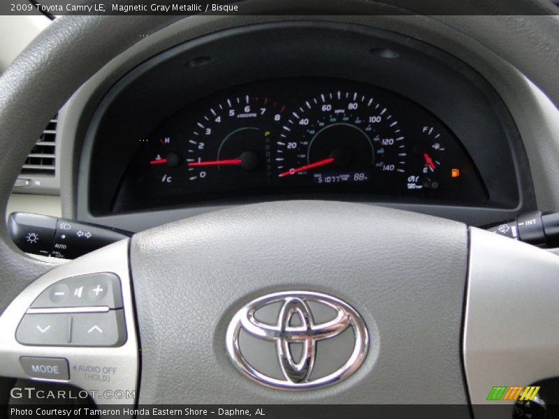 Magnetic Gray Metallic / Bisque 2009 Toyota Camry LE