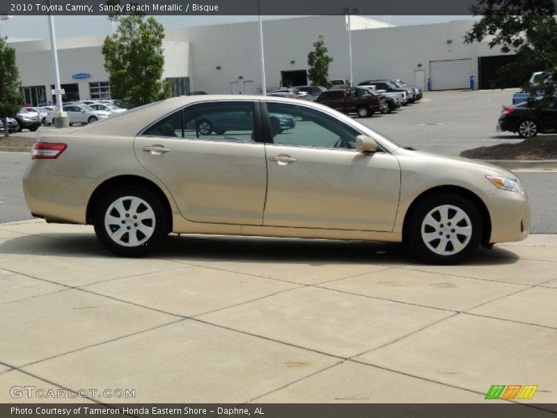 Sandy Beach Metallic / Bisque 2010 Toyota Camry