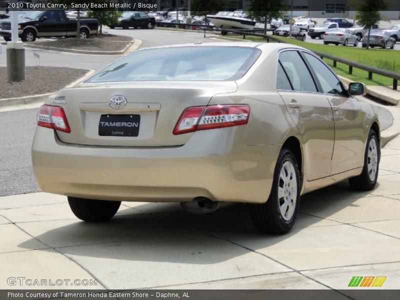 Sandy Beach Metallic / Bisque 2010 Toyota Camry