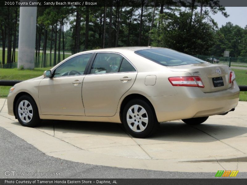 Sandy Beach Metallic / Bisque 2010 Toyota Camry