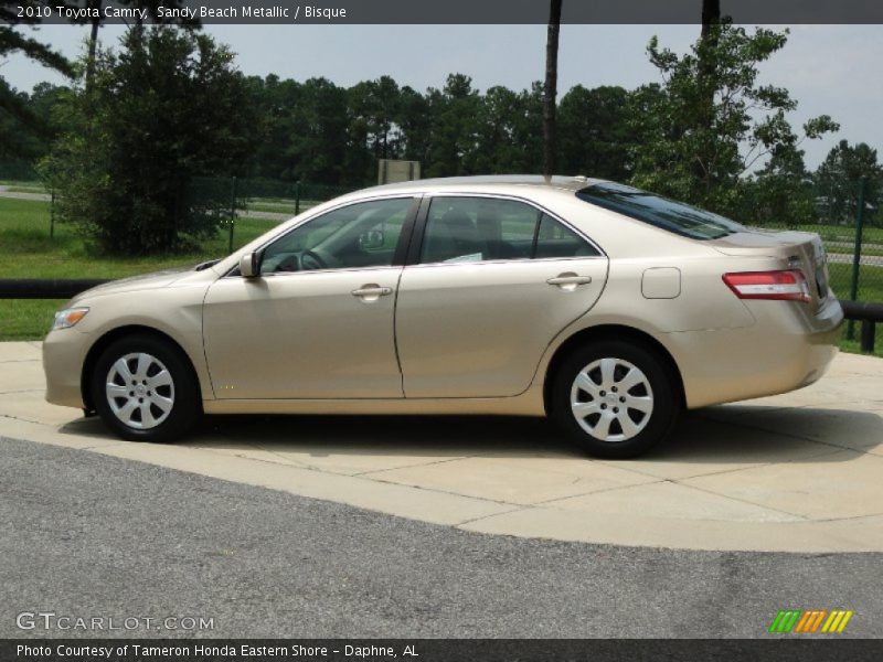 Sandy Beach Metallic / Bisque 2010 Toyota Camry