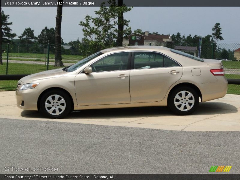 Sandy Beach Metallic / Bisque 2010 Toyota Camry