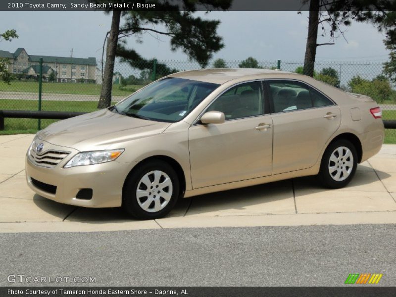 Sandy Beach Metallic / Bisque 2010 Toyota Camry