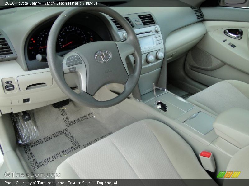 Sandy Beach Metallic / Bisque 2010 Toyota Camry