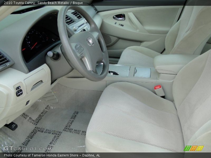 Sandy Beach Metallic / Bisque 2010 Toyota Camry