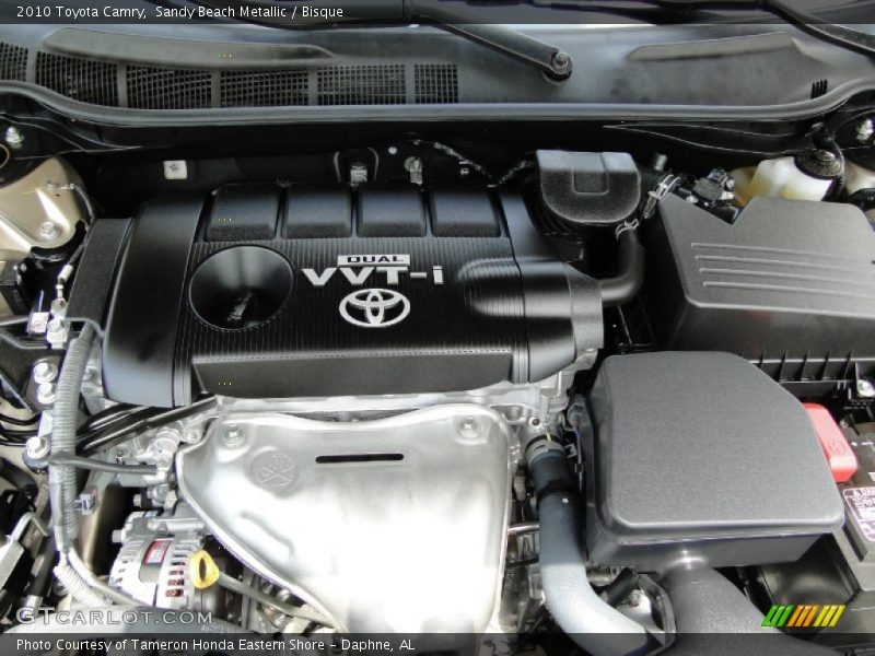 Sandy Beach Metallic / Bisque 2010 Toyota Camry