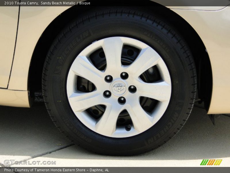 Sandy Beach Metallic / Bisque 2010 Toyota Camry