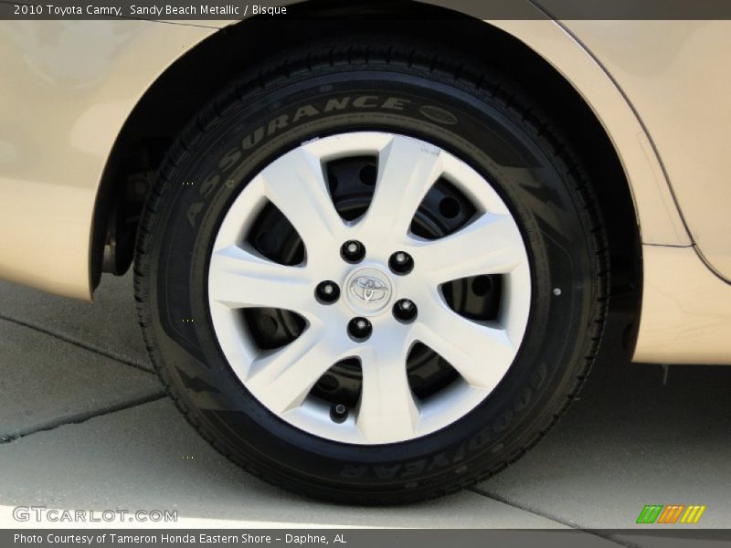 Sandy Beach Metallic / Bisque 2010 Toyota Camry