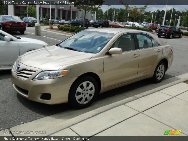 Sandy Beach Metallic / Bisque 2010 Toyota Camry