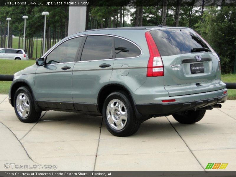 Opal Sage Metallic / Ivory 2011 Honda CR-V LX