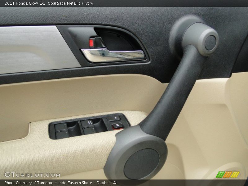 Opal Sage Metallic / Ivory 2011 Honda CR-V LX