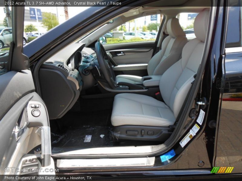 Front Seat of 2012 TL 3.7 SH-AWD Advance