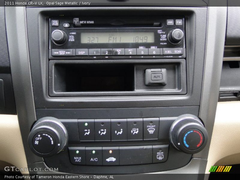 Opal Sage Metallic / Ivory 2011 Honda CR-V LX