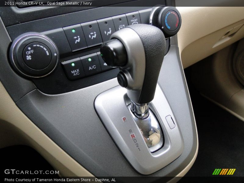 Opal Sage Metallic / Ivory 2011 Honda CR-V LX