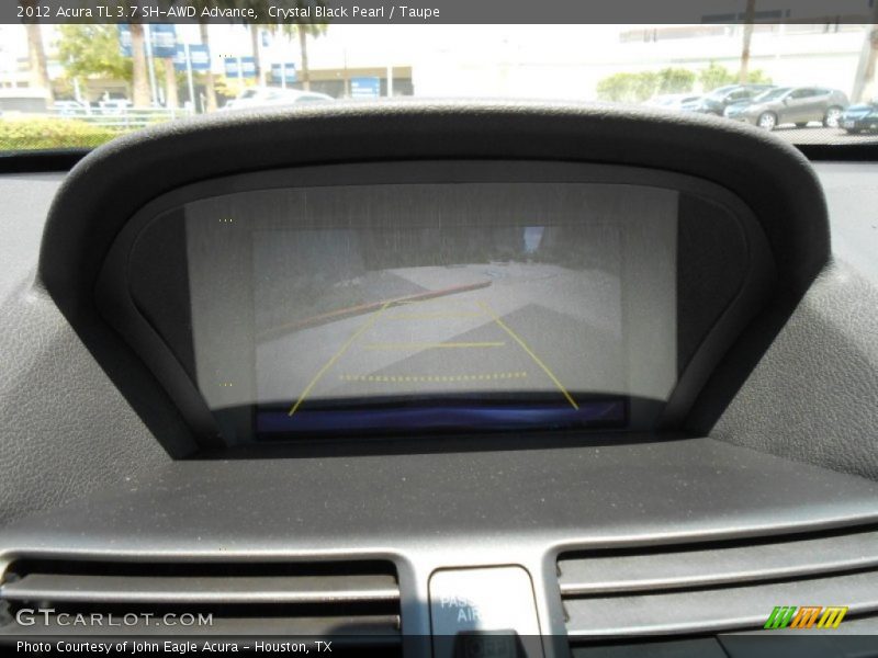Crystal Black Pearl / Taupe 2012 Acura TL 3.7 SH-AWD Advance