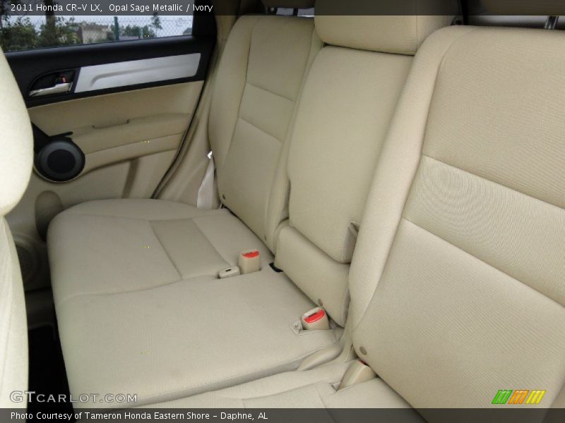 Opal Sage Metallic / Ivory 2011 Honda CR-V LX