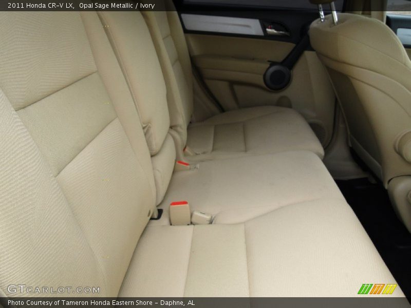 Opal Sage Metallic / Ivory 2011 Honda CR-V LX