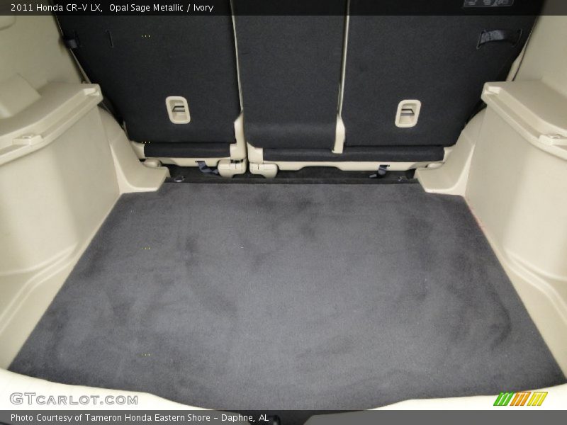 Opal Sage Metallic / Ivory 2011 Honda CR-V LX