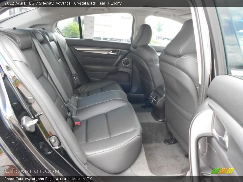 Rear Seat of 2012 TL 3.7 SH-AWD Advance