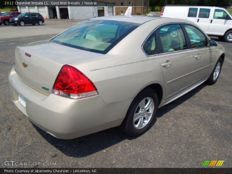  2012 Impala LS Gold Mist Metallic