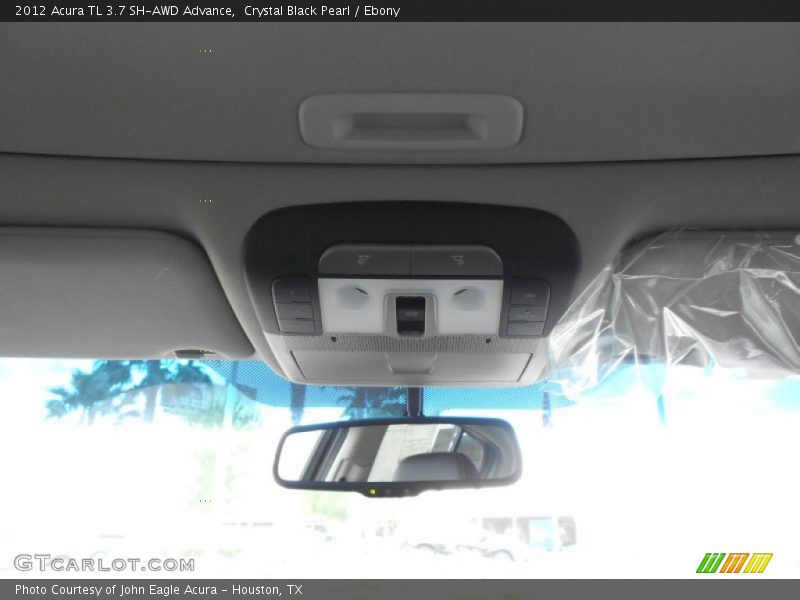 Crystal Black Pearl / Ebony 2012 Acura TL 3.7 SH-AWD Advance