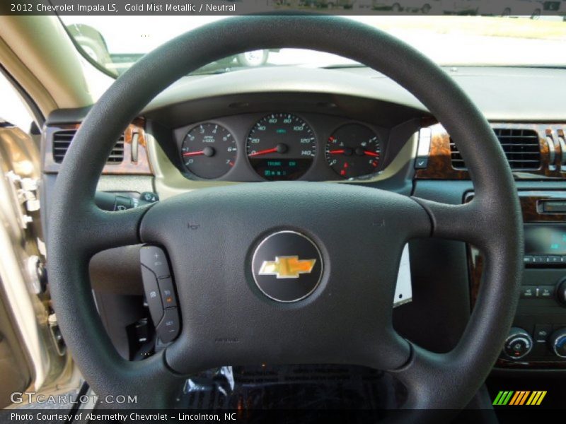  2012 Impala LS Steering Wheel