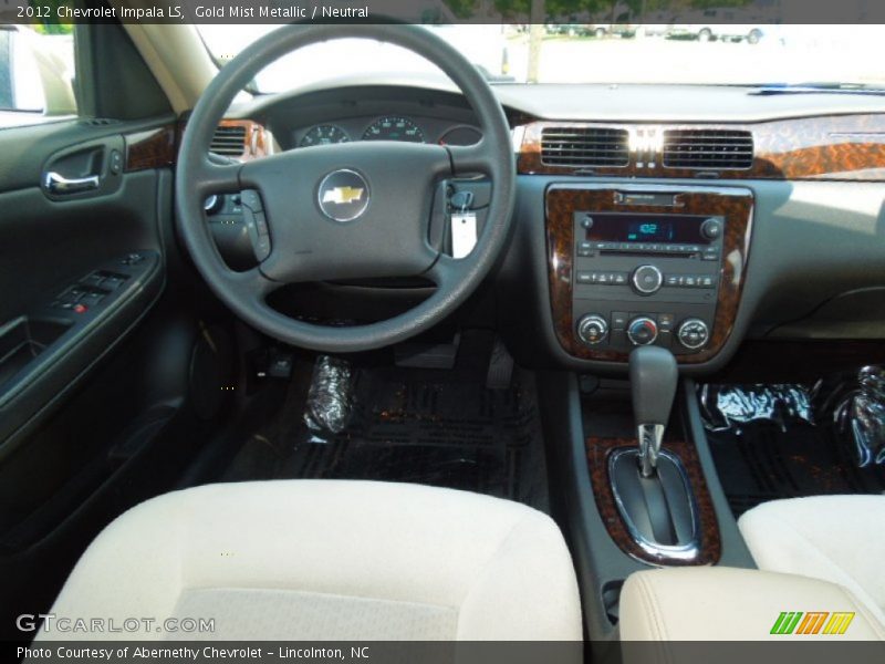 Dashboard of 2012 Impala LS