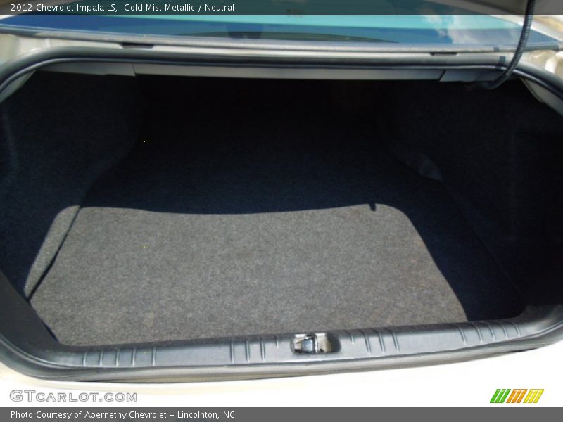  2012 Impala LS Trunk