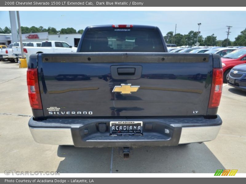 Dark Blue Metallic / Ebony 2008 Chevrolet Silverado 1500 LT Extended Cab