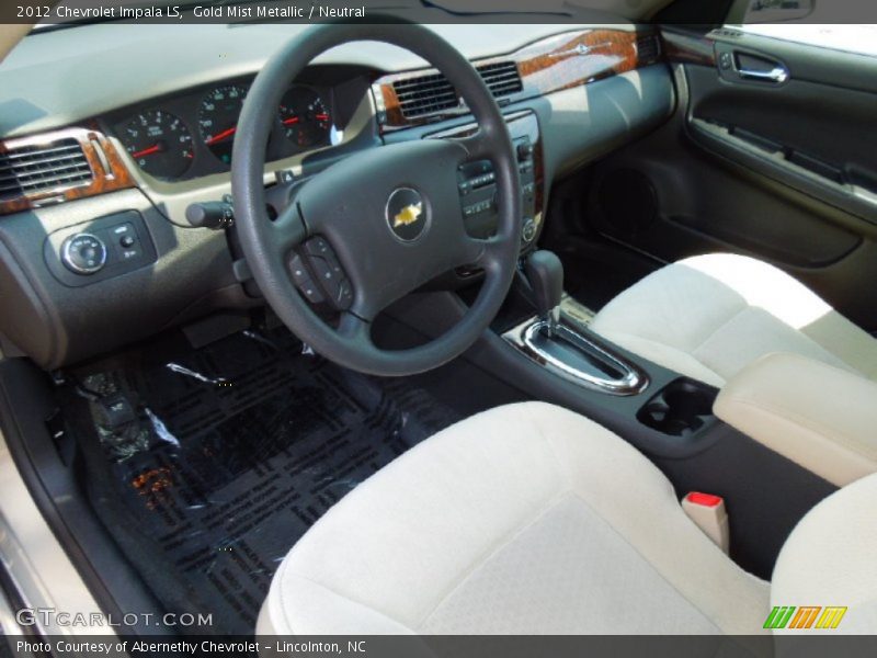 Neutral Interior - 2012 Impala LS 