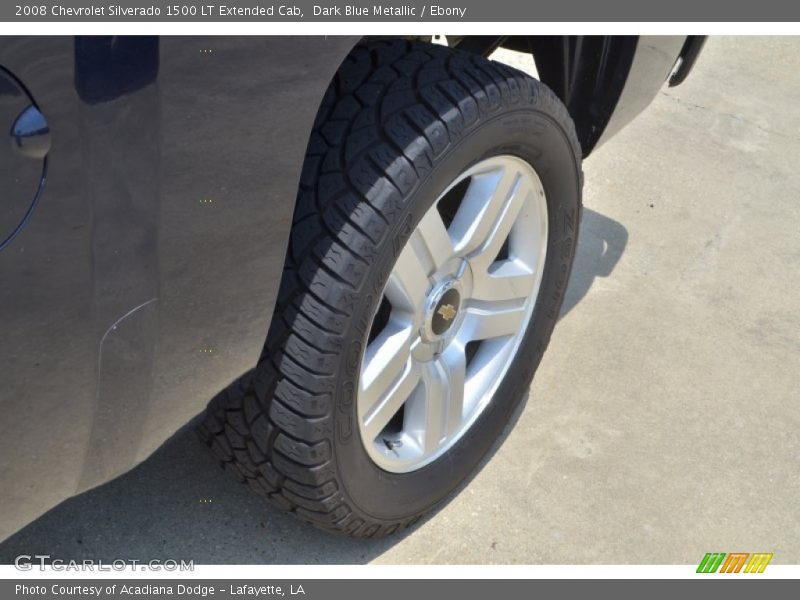 Dark Blue Metallic / Ebony 2008 Chevrolet Silverado 1500 LT Extended Cab