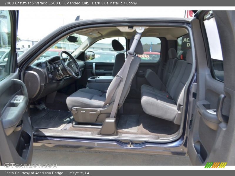 Dark Blue Metallic / Ebony 2008 Chevrolet Silverado 1500 LT Extended Cab